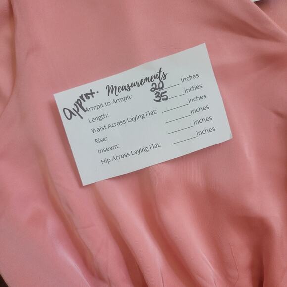 Love X Design Rose Petal Sleeveless Wrap Dress Ruffle Hem NWT - Picture 6 of 6